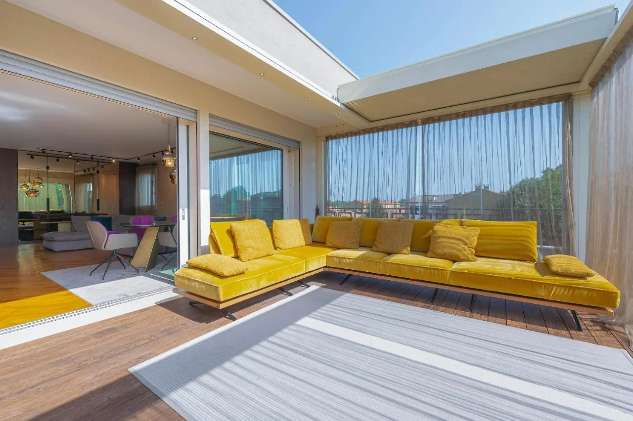 Venice New Luxury Penthouse - Free Parking And Roof Terrace location